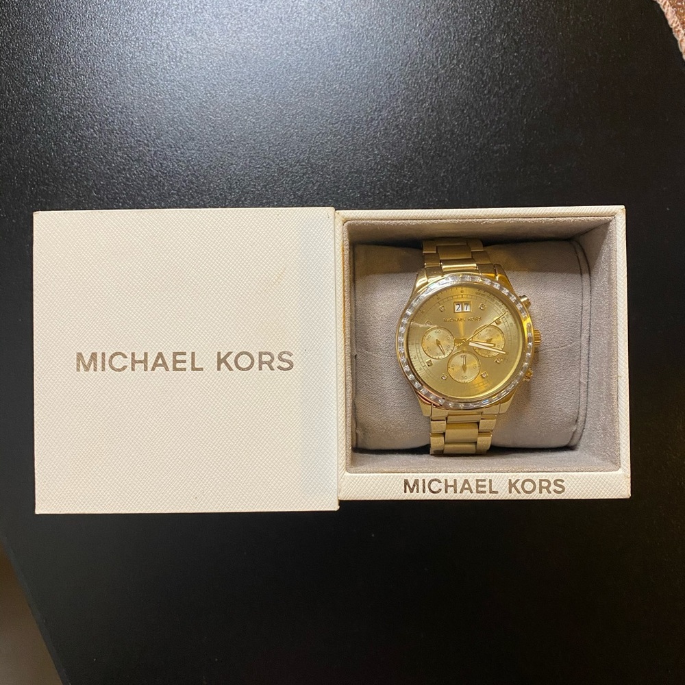 Gold Michael Kors Watch